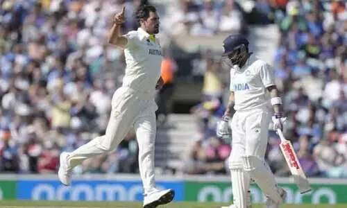 ലോക ടെസ്റ്റ് ചാമ്പ്യൻഷിപ്പ് ഫൈനൽ; ഇന്ത്യ  ഫോളോ ഓൺ ഭീഷണിയിൽ