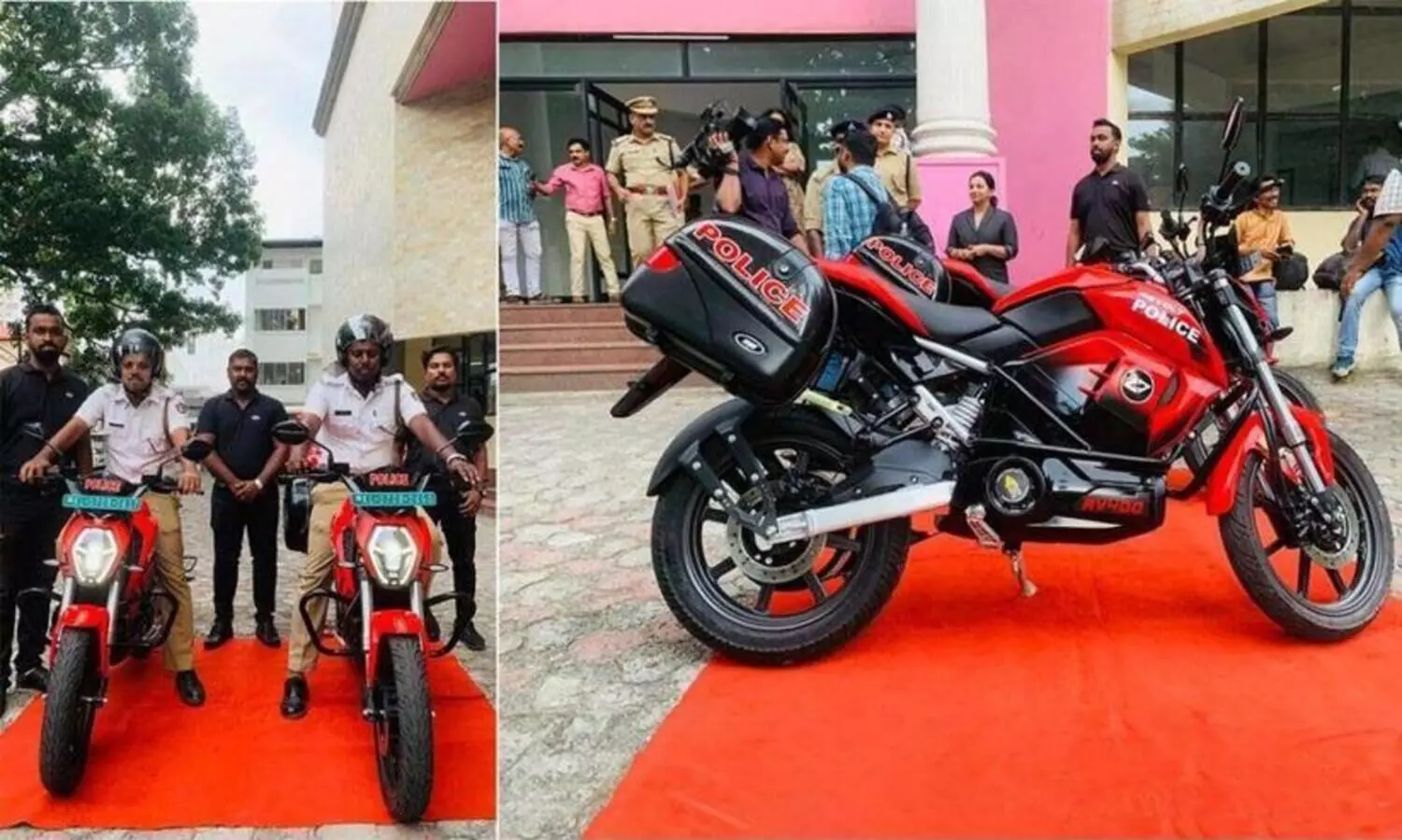 നിരത്തുകളിൽ ഇനി ‘ഹരിത പട്രോളിങ്’; ഇലക്ട്രിക് ബൈക്കുകൾ സ്വന്തമാക്കി കേരള പൊലീസ്