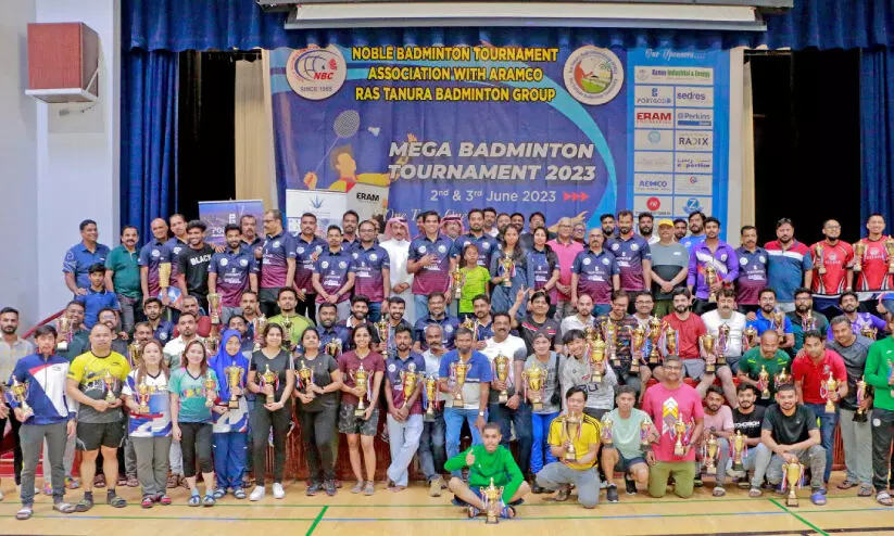 11ാമ​ത് നോ​ബി​ൾ ക്ല​ബ് ബാ​ഡ്മി​ന്റ​ൺ ടൂ​ർ​ണ​മെ​ന്റി​ന് സ​മാ​പ​നം