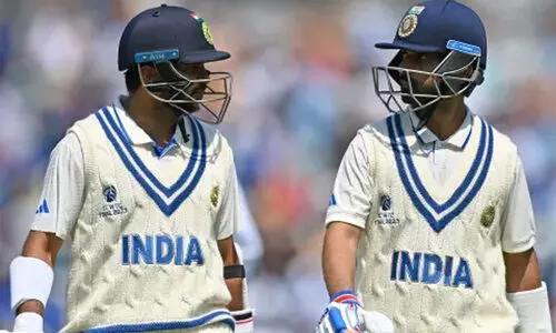 രക്ഷകനായി രഹാനെ; ഇന്ത്യ കരകയറുന്നു