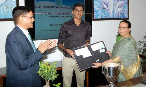 കോത്താരി അവാർഡ് നേടുന്ന ആദ്യത്തെ ദക്ഷിണേന്ത്യൻ വിദ്യാർഥിയായി ഫർഹാൻ മുഹമ്മദ്