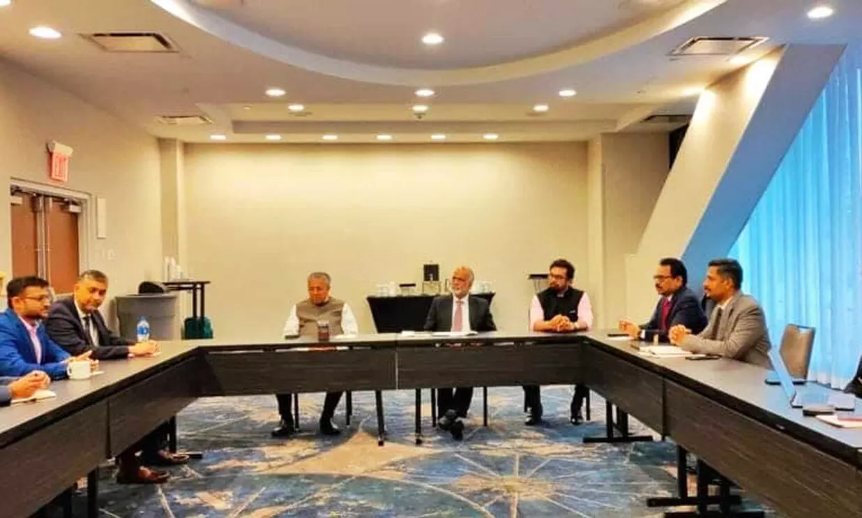 pinaray vijayan-Pfizer officials meeting