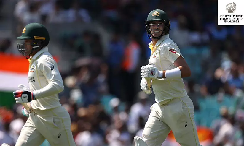ലോക ടെസ്റ്റ് ചാമ്പ്യൻഷിപ്പ് ഫൈനൽ: ഓസീസിന് കൂറ്റൻ ലീഡ്, ഇന്ത്യക്ക് ജയിക്കാൻ 444