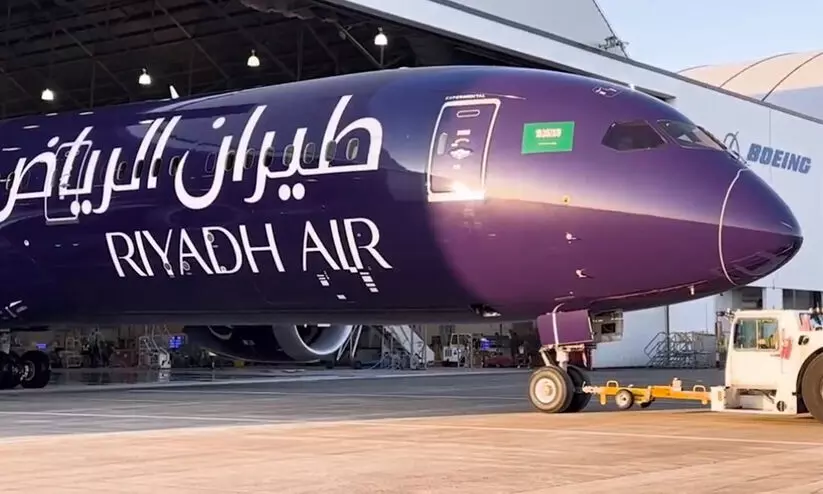 റിയാദ് എയർ വിമാനം തിങ്കളാഴ്‌ച റിയാദ് നഗരത്തിൽ ആദ്യമായി പറക്കും