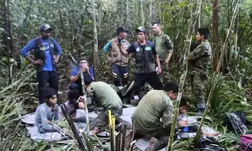 Four missing children