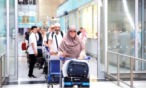Hajj pilgrims