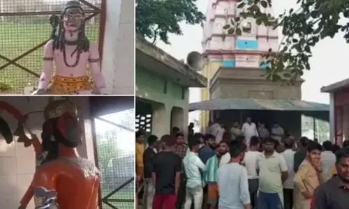 യു.പിയിൽ നാല് ക്ഷേത്രവും 12 വിഗ്രഹവും തകർത്ത നാലുപേർ അറസ്റ്റിൽ