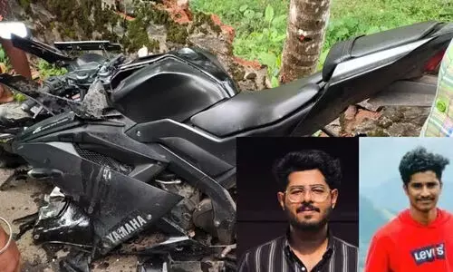 കോഴിക്കോട് കൂടരഞ്ഞിയിൽ ബൈക്കും ഓട്ടോയും കൂട്ടിയിടിച്ച് രണ്ട് യുവാക്കൾക്ക് ദാരുണാന്ത്യം