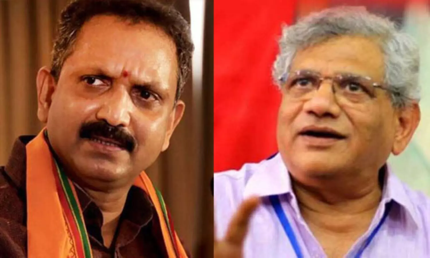 മാധ്യമസ്വാതന്ത്ര്യത്തിന് നേരെയുള്ള കടന്നുകയറ്റത്തിൽ സീതാറാം യെച്ചൂരി മറുപടി പറയണമെന്ന് കെ. സുരേന്ദ്രൻ