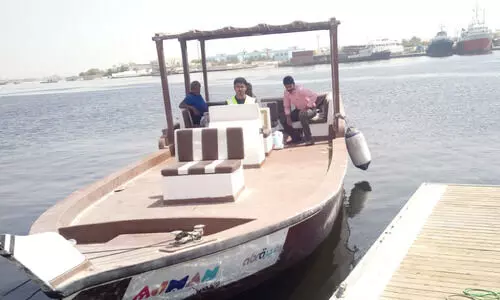 അജ്മാന്‍ അബ്രകള്‍ ഇനി എ.ഐ കാമറ നിരീക്ഷണത്തില്‍