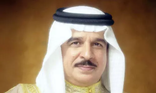 ബ്രൂ​ണെ സു​ൽ​ത്താ​നെ ഹ​മ​ദ്​ രാ​ജാ​വ്​ സ്വീ​ക​രി​ച്ചു