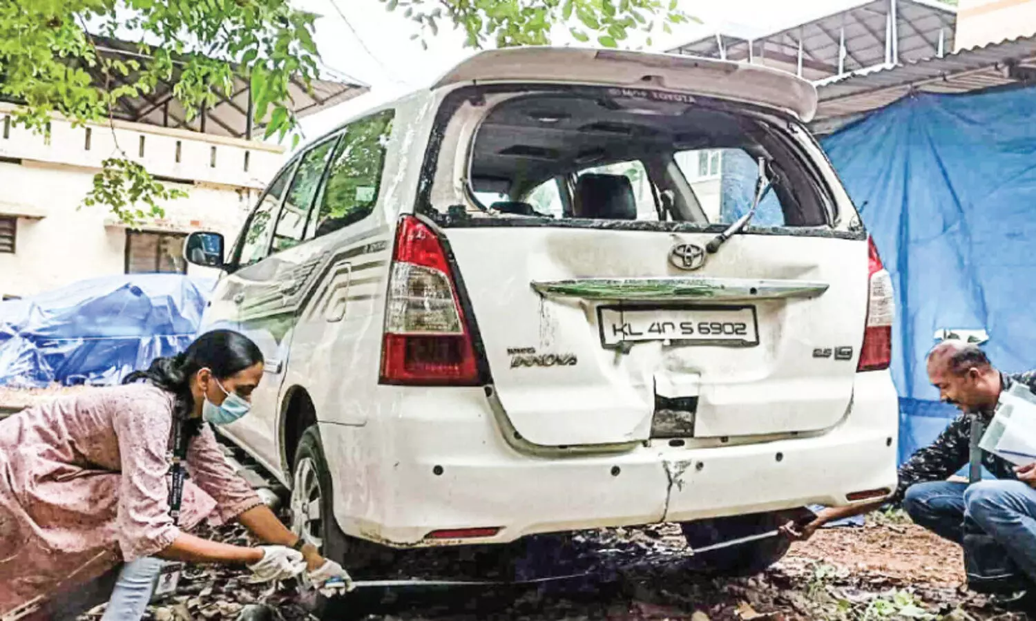 വടക്കഞ്ചേരിയിൽ എ.ഐ കാമറ തകർത്ത വാഹനം കസ്റ്റഡിയിലെടുത്തു; പ്രതി റിമാൻഡിൽ