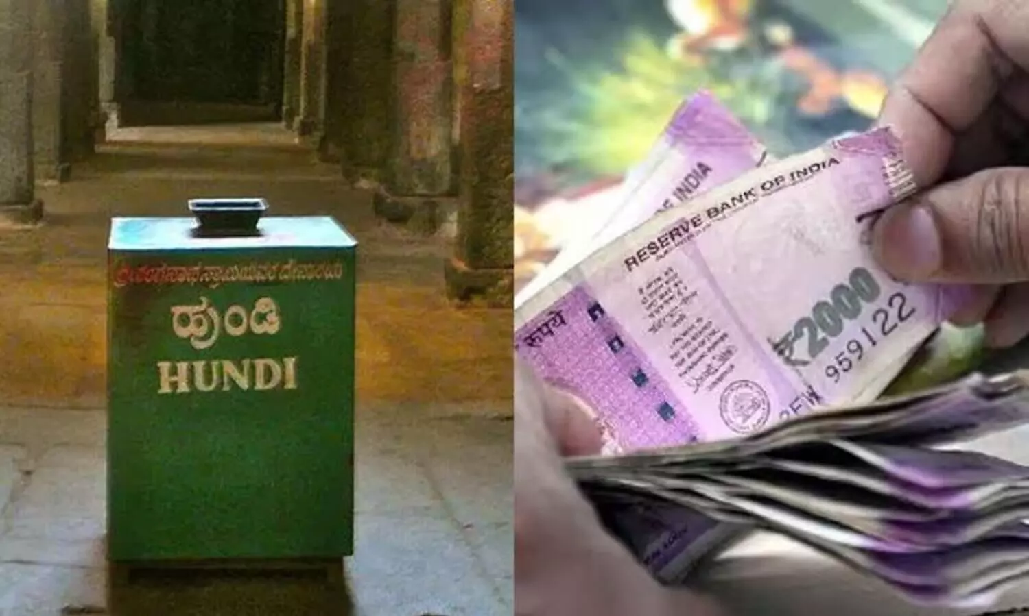 2000 Notes Brim Temple Hundis After Rbi Order Hyderabad News