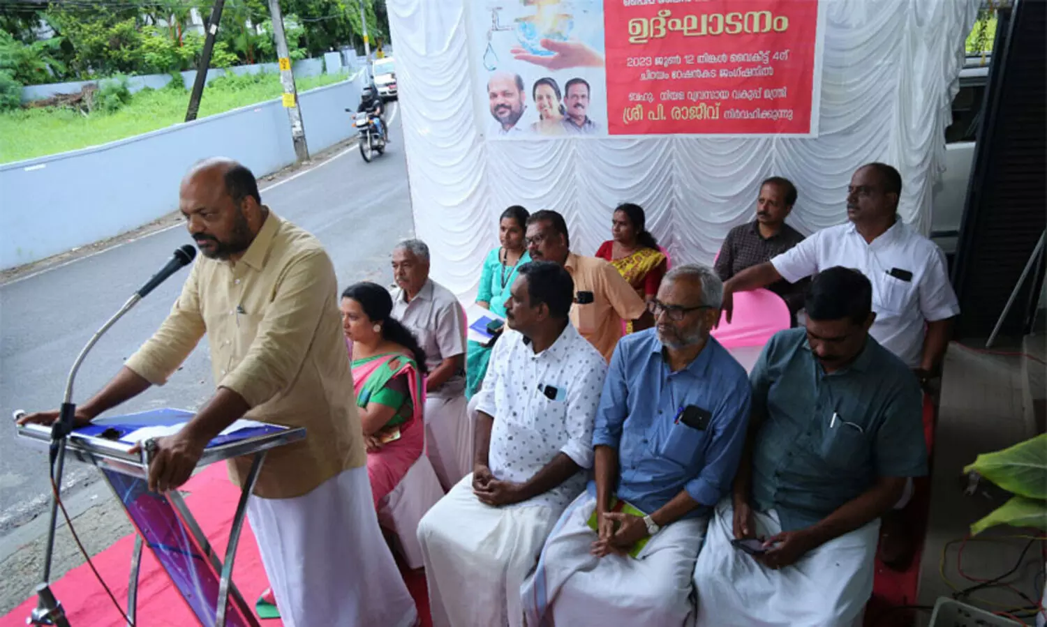 കളമശ്ശേരി മണ്ഡലത്തിലെ കുടിവെള്ളത്തിന് 269 കോടി രൂപയുടെ പദ്ധതികൾ നടപ്പിലാക്കുമെന്ന് പി. രാജീവ്‌