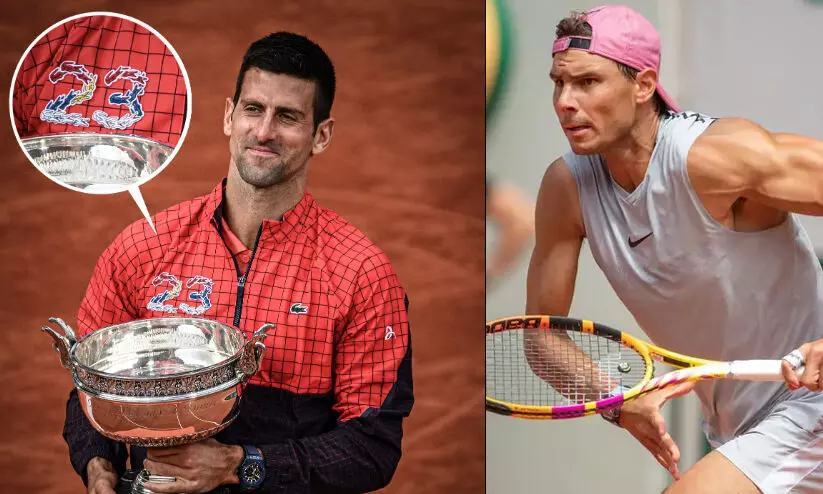 ‘23 എന്ന സംഖ്യ കുറച്ച് വർഷങ്ങൾക്ക് മുമ്പ്’...; റെക്കോർഡ് തകർത്ത ദ്യേകോവിച്ചിനോട് റാഫേൽ നദാൽ