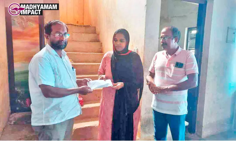 മാധ്യമം വാർത്ത തുണയായി സഫ്നാസിന്റെ ചികിത്സയും പഠനവും ഏറ്റെടുത്തു