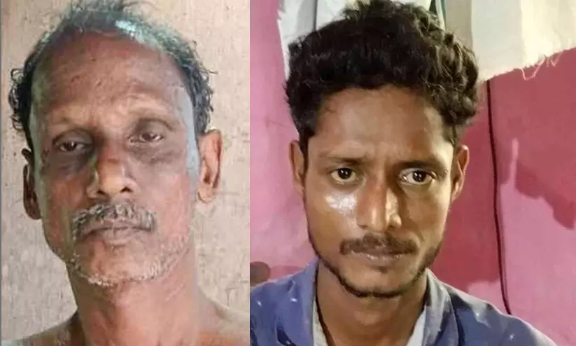 അച്ഛനും മകനും കഞ്ചാവുമായി പിടിയിൽ അച്ഛനും മകനും കഞ്ചാവുമായി പിടിയിൽ