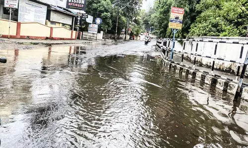 ഒരു മഴ പെയ്താൽ മതി, പാലക്കാട് നഗരം വെള്ളക്കെട്ടിൽ