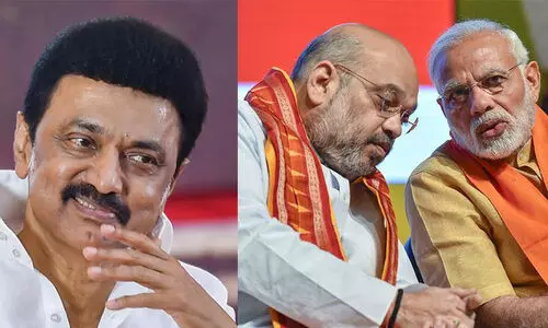 ‘മോദിയോട് അമിത്ഷാക്ക് എന്തെങ്കിലും ദേഷ്യം ഉണ്ടോ’; തമിഴ്നാട്ടിൽനിന്നുള്ള പ്രധാനമന്ത്രി പരാമർശത്തോട് പ്രതികരണവുമായി സ്റ്റാലിൻ