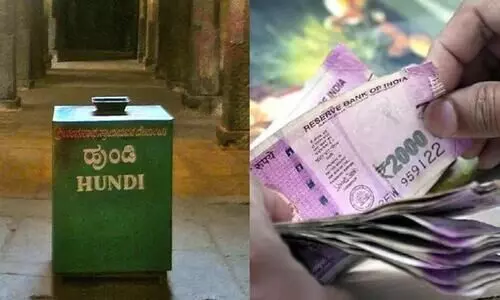 2000 Notes Brim Temple Hundis After Rbi Order Hyderabad News