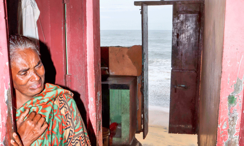 half-demolished house. half-demolished house.