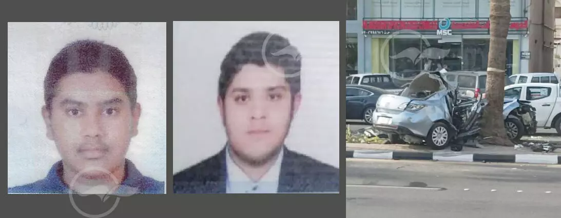 കാർ മരത്തിലിടിച്ചു തകർന്നു; ദമ്മാം ഇന്റർനാഷണൽ ഇന്ത്യൻ സ്‌കൂളിലെ രണ്ട്​ വിദ്യാർത്ഥികൾ തൽക്ഷണം മരിച്ചു