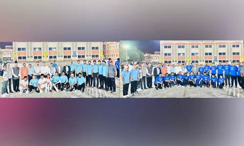 ഇ​ന്ത്യ​ൻ എം​ബ​സി സീ​നി​യേ​ഴ്സും ഐ.​എ​സ്.​ബി ജൂ​നി​യേ​ഴ്സും ജേ​താ​ക്ക​ൾ