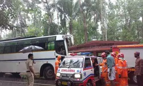 15 pilgrims injured in tourist bus accident 15 pilgrims injured in tourist bus accident