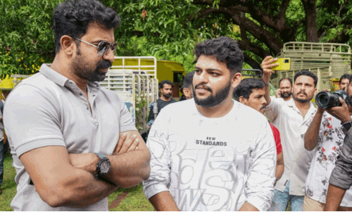 Shaji Kailas son Jagan Shaji Kailas  first-day shoot of debut film