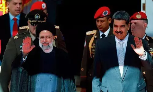 Iran’s president begins Latin America tour with stop in Venezuela