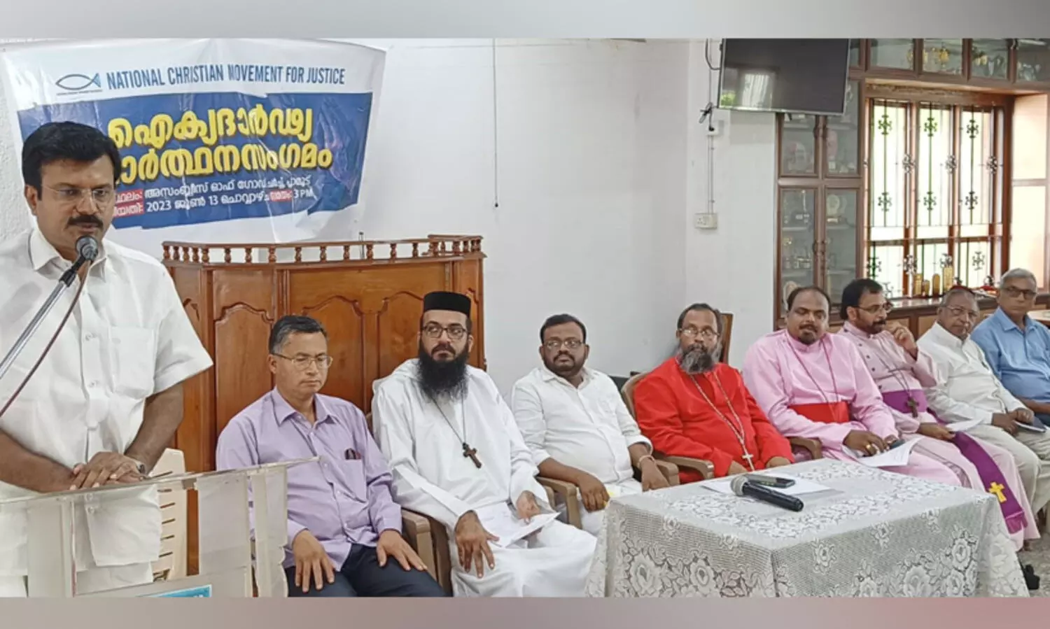 മണിപ്പൂര്‍ സര്‍ക്കാരിനെ പിരിച്ചുവിട്ട് രാഷ്ട്രപതി ഭരണം ഏര്‍പ്പെടുത്തണം -നാഷനല്‍ ക്രിസ്റ്റ്യന്‍ മൂവ്‌മെന്റ് ഫോര്‍ ജസ്റ്റിസ്