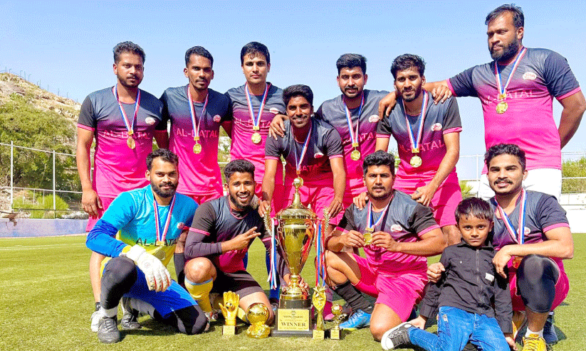 ത്വാ​ഇ​ഫ് യ​ങ് സ്റ്റാ​ർ സോ​ക്ക​ർ ക്ല​ബ്‌ സെ​വ​ൻ​സ് ഫു​ട്‌​ബാ​ൾ; ബ്ലാ​സ്റ്റേ​ഴ്‌​സ് എ​ഫ്.​സി ടീം ​ജേ​താ​ക്ക​ൾ