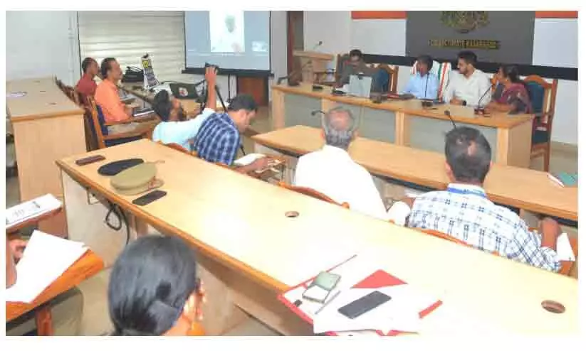 Rainfall in Kasaragod district