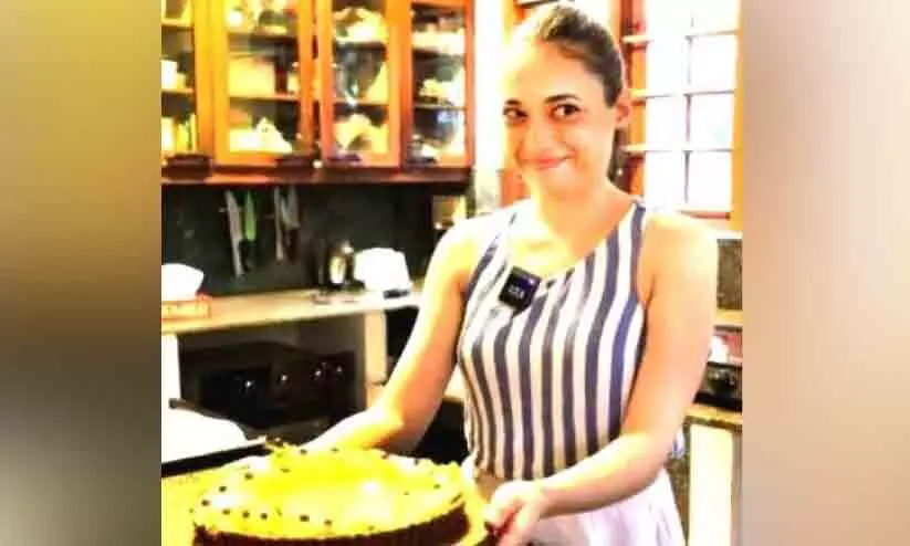 Swedish sweets were served to Nitya