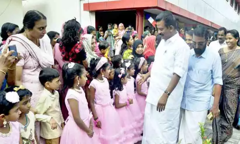 Minister K Radhakrishnan Minister K Radhakrishnan