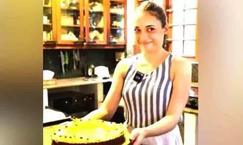 Swedish sweets were served to Nitya