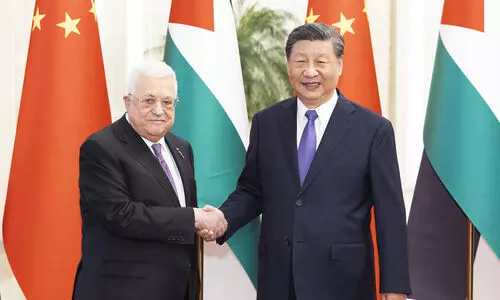 ഫ​ല​സ്തീ​നു​മാ​യി ത​ന്ത്ര​പ​ര​മാ​യ പ​ങ്കാ​ളി​ത്തം സ്ഥാ​പി​ച്ച​താ​യി ചൈ​ന