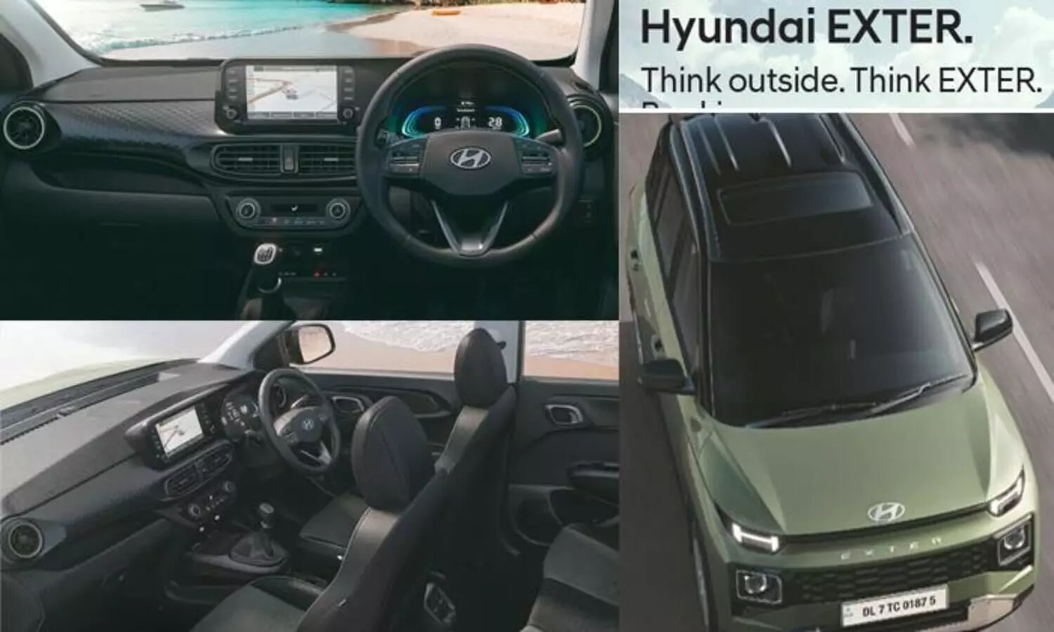 എക്സ്റ്റർ ഇന്റീരിയർ ചിത്രങ്ങൾ പുറത്തുവിട്ട് ഹ്യൂണ്ടായ്; ഫീച്ചറുകളാൽ സമ്പന്നം