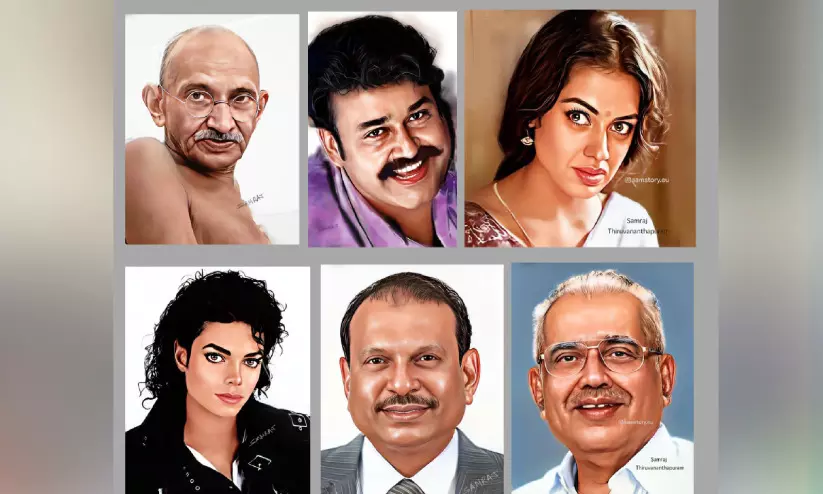 ഡിജിറ്റൽ ആർട്സ് രംഗത്ത് പുതുമകളുമായി സാം രാജ്