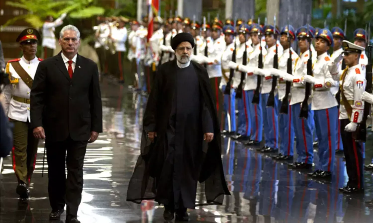 Iran Cuba presidents meet
