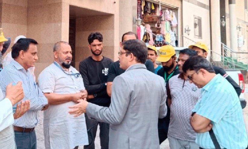 ലഗേജുകൾ ക്രമീകരിക്കാൻ ഇന്ത്യൻ ഹജ്ജ് മിഷന് കീഴിൽ വിപുല സംവിധാനങ്ങൾ