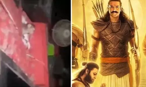 ഹനുമാന് വേണ്ടി പ്രത്യേകം സീറ്റ് ! ആദിപുരുഷ് കാണാൻ തിയറ്ററിൽ കുരങ്ങൻ- വിഡിയോ