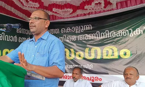 സംഘപരിവാറിന്റെ ഉന്മൂലന അജണ്ടയ്ക്കെതിരെ പ്രതിരോധം ഉയരണം -കെ.എ. ഷെഫീഖ്