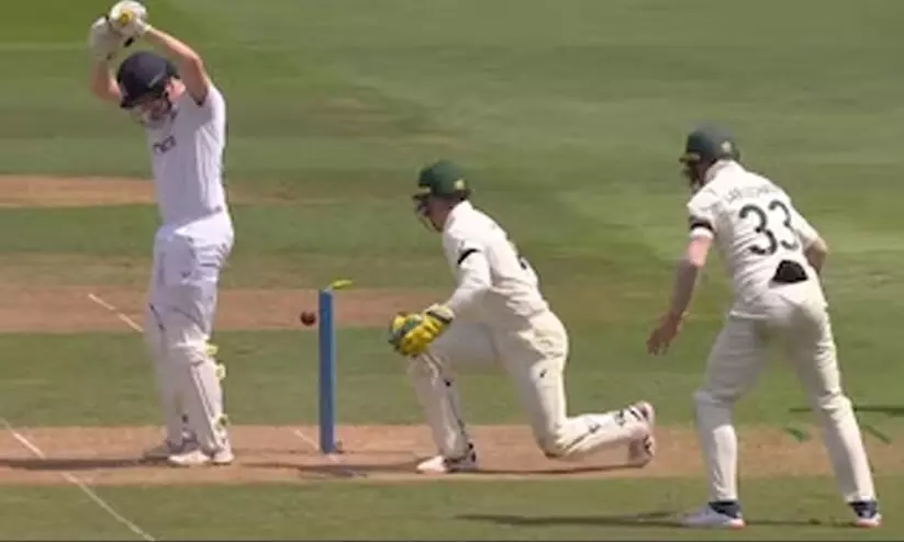 വിചിത്രമായ പല പുറത്താകലുകളും കണ്ടിട്ടുണ്ട്, ഇങ്ങനെയൊന്ന്..! ഹാരി ബ്രൂക്കിന്‍റെ വിക്കറ്റിൽ അമ്പരന്ന് ക്രിക്കറ്റ് ലോകം