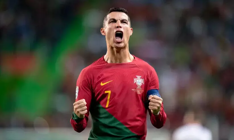 അതുല്യ റെക്കോഡിലേക്ക് ക്രിസ്റ്റ്യാനോ റൊണാൾഡോ, സ്വന്താമാകുക മറ്റാർക്കും തകർക്കാനാവാത്ത നേട്ടം അതുല്യ റെക്കോഡിലേക്ക് ക്രിസ്റ്റ്യാനോ റൊണാൾഡോ, സ്വന്താമാകുക മറ്റാർക്കും തകർക്കാനാവാത്ത നേട്ടം