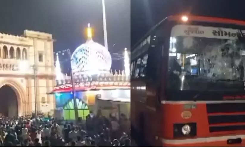 കൈയേറ്റം ആരോപിച്ച് ദർഗ പൊളിക്കാൻ ശ്രമം; ഗുജറാത്തിൽ സംഘർഷത്തിൽ ഒരാൾ മരിച്ചു