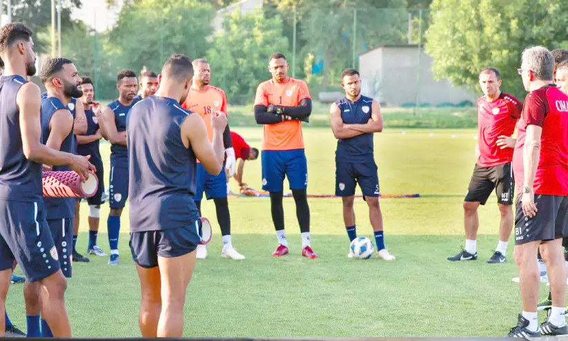 നേഷന്സ് കപ്പ് ഫുട്ബാൾ; ആശ്വാസം ജയം തേടി ഒമാൻ ഇന്നിറങ്ങും നേഷന്സ് കപ്പ് ഫുട്ബാൾ; ആശ്വാസം ജയം തേടി ഒമാൻ ഇന്നിറങ്ങും