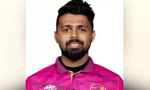 യു.എ.ഇ-വിൻഡീസ്​ ലോകകപ്പ്​ സന്നാഹ മത്സരം: ബാസിത്​ ഹമീദിന്​ സെഞ്ച്വറി