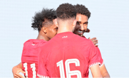 Qatar beat Jamaica Qatar beat Jamaica