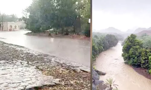 ചൂ​ടി​ന്​ ആ​ശ്വാ​സ​മാ​യി വി​വി​ധ സ്ഥ​ല​ങ്ങ​ളി​ൽ മ​ഴ